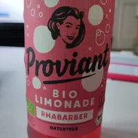 Bio Limonade Rhabarber