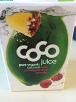 Jus de Coco Juice avec Ananas et Acérola