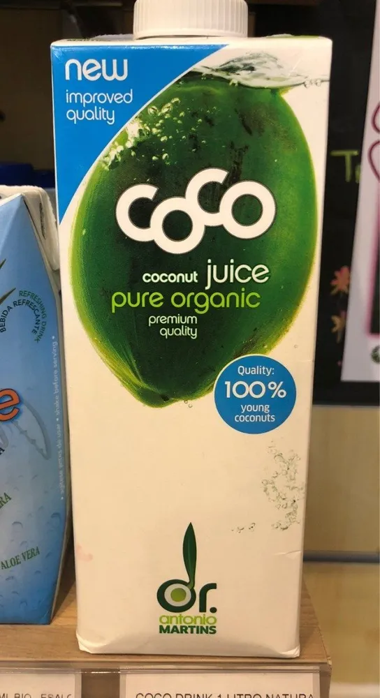 Coco coconut juice pure organic