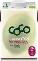 Bio Coco coconut milk for cooking pure