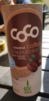 Coconut coffee cappuccino