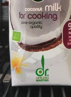 Coconut milk for cooking
