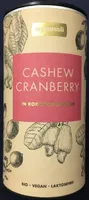 Chocs noix de cajou cranberry