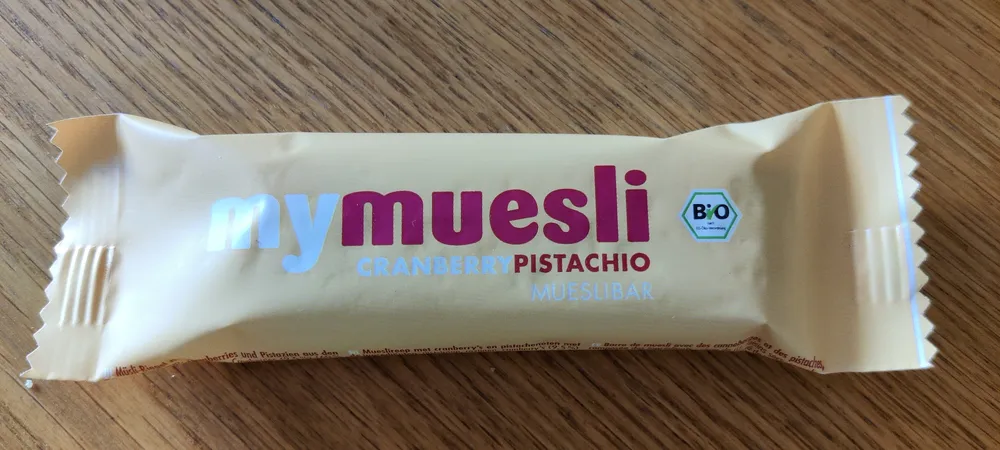 Cranberry Pistazie Müsliriegel