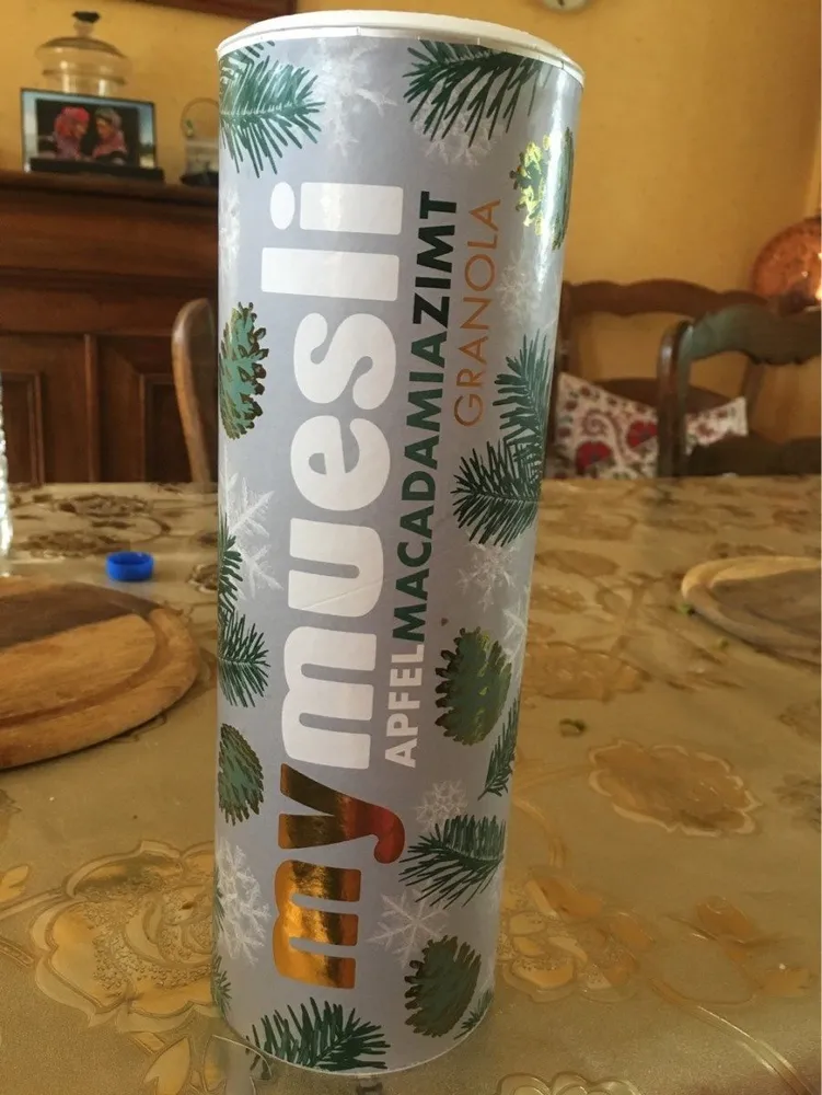 Apfel Macadamia Zimt Granola