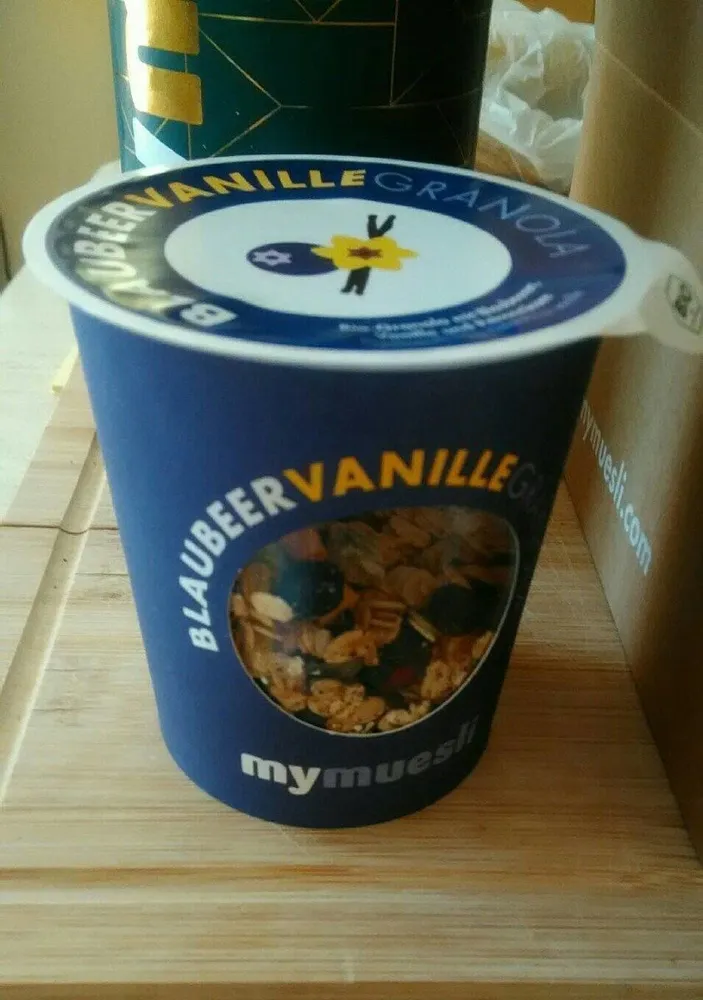 Blaubeer Vanille Granola