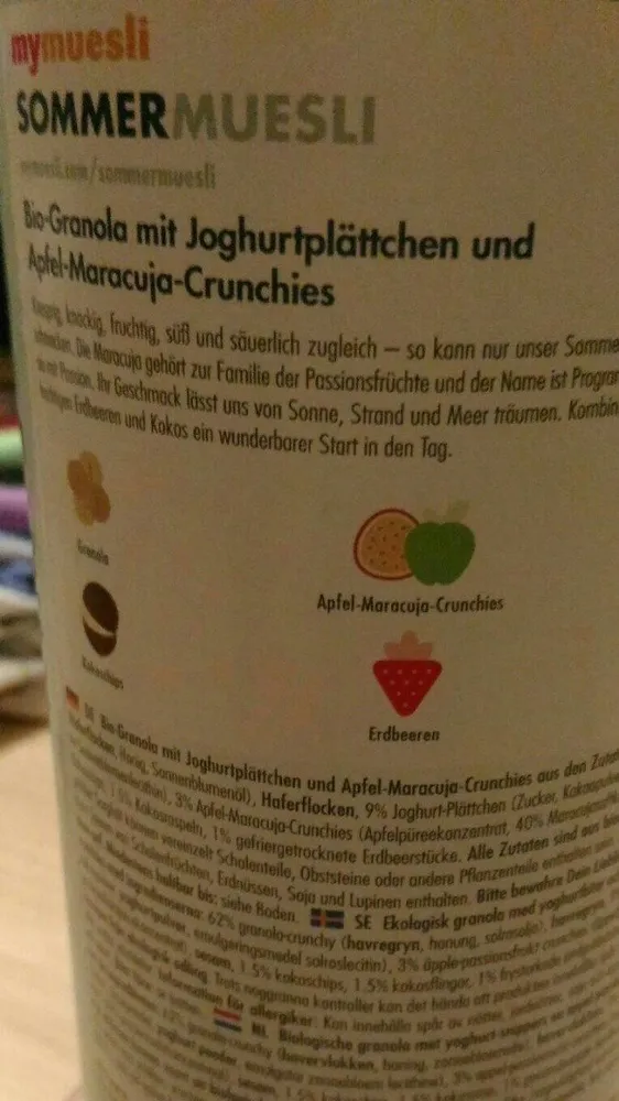 Sommermuesli