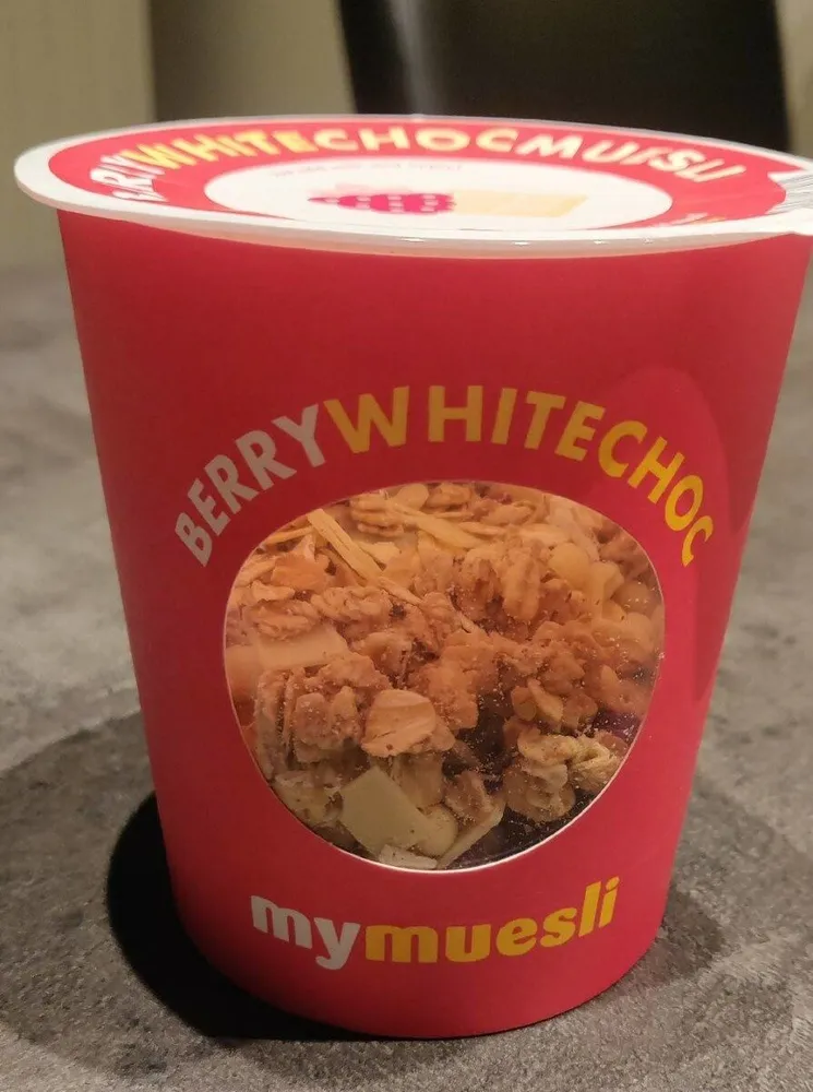 Berry Whitechoc muesli