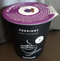 Pflaumeapfelzimt porridge