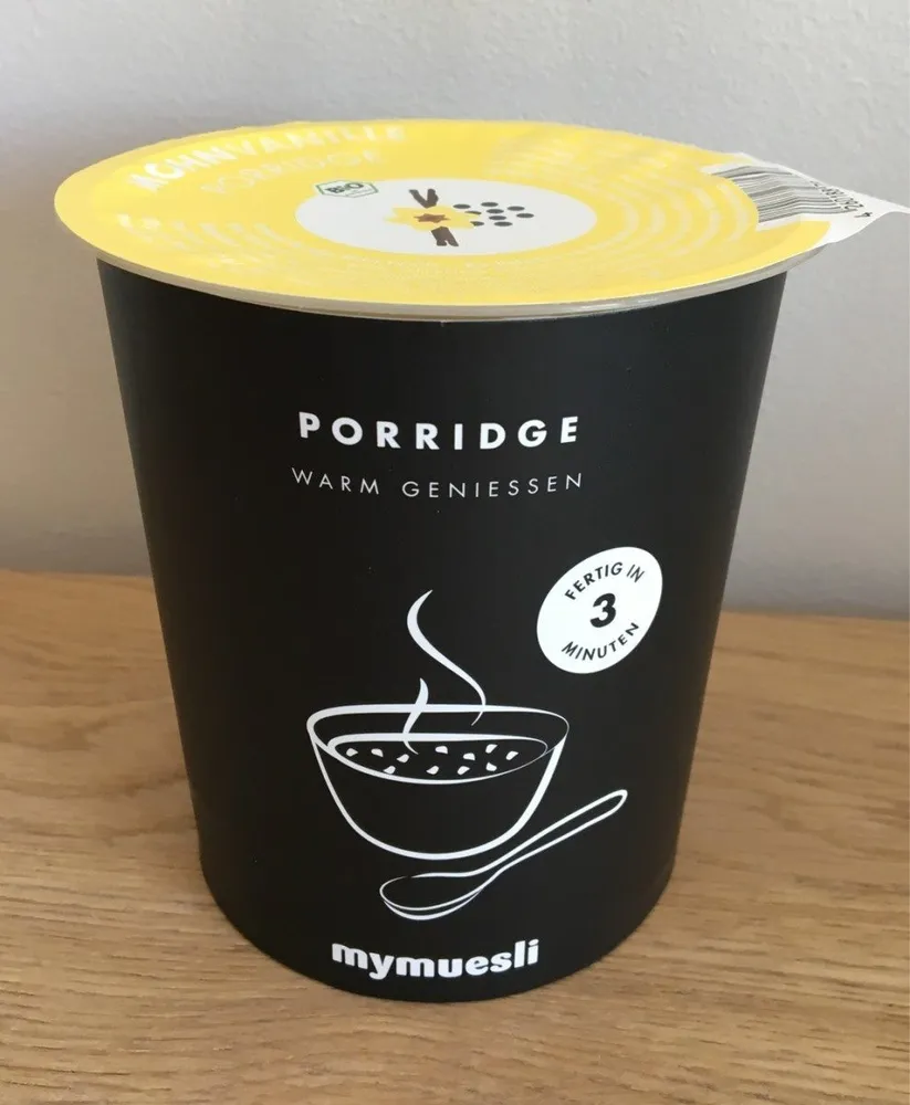 Mohnvanille Porridge