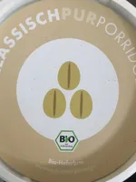 Klassisch PUR Porridge Bio-Haferbrei