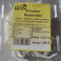 Frischer Krautsalat