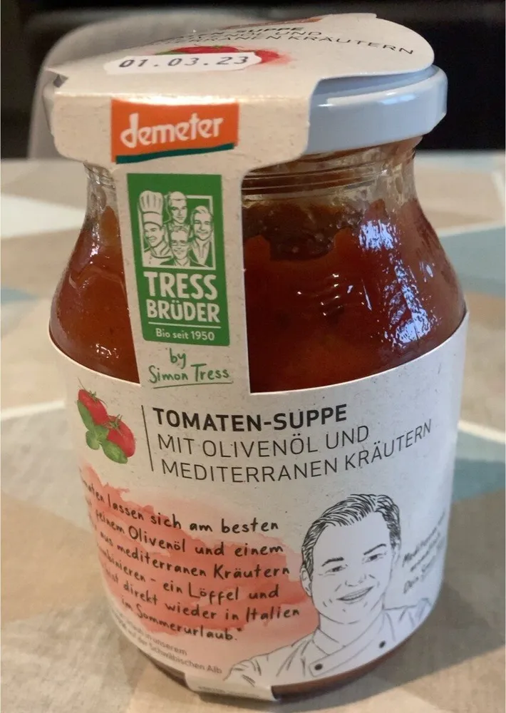 soupe de tomates