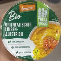 Orientalischer Linsen Aufstrich
