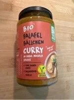 Bio Falafel Bällchen - Curry in India Masala Sauce