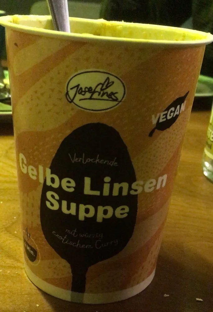 Gelbe Linsen Suppe