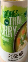 Grünes Thai Curry auf Naturreis