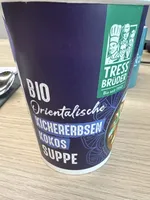 Orientalische Kichererbsen Kokos Suppe