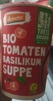 Bio Tomaten Basilikum Suppe