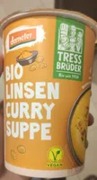 Bio Linsen Curry Suppe