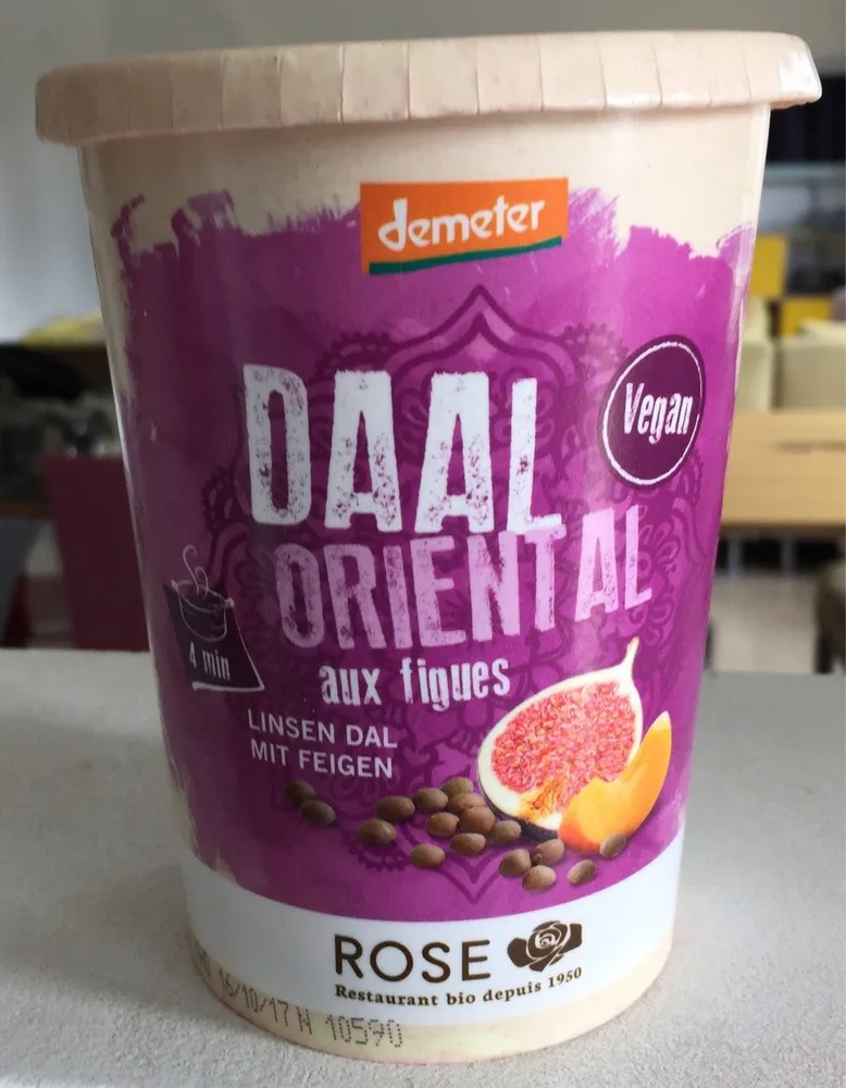 Daal Oriental aux figues