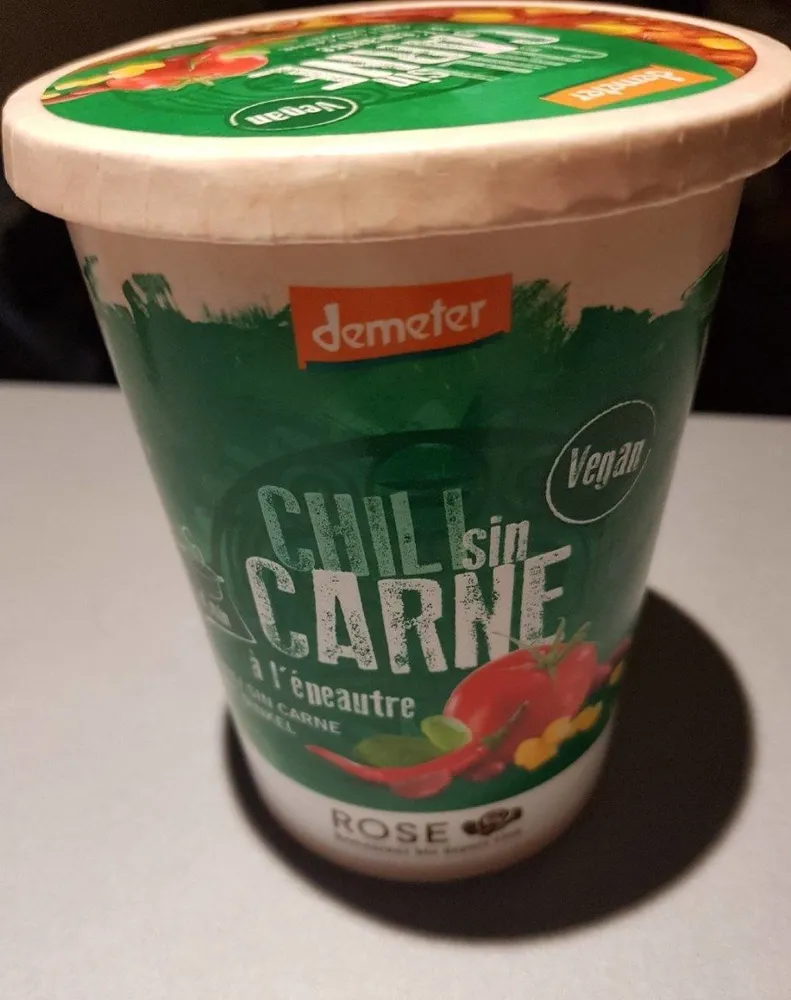 Chili sin carne