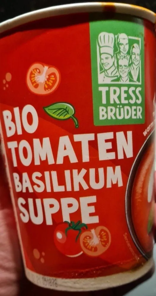 Bio Tomaten Basilikum Suppe
