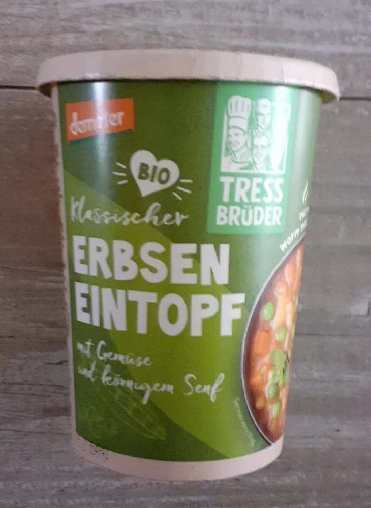 Klassischer Erbseneintopf