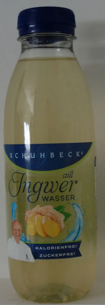 Schuhbecks Ingwerwasser still