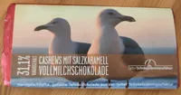 Vollmilchschokolade Cashews mit Salzkaramell