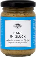 Hanf im Glück Steinpilz schwarzer Pfeffer Vaganer Bio-Hanfaufstrich