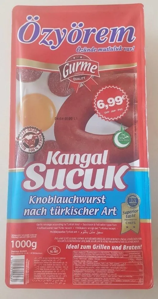 özyörem Kangal Sucuk