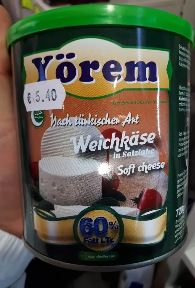 Weichkäse nach türkischer Art
