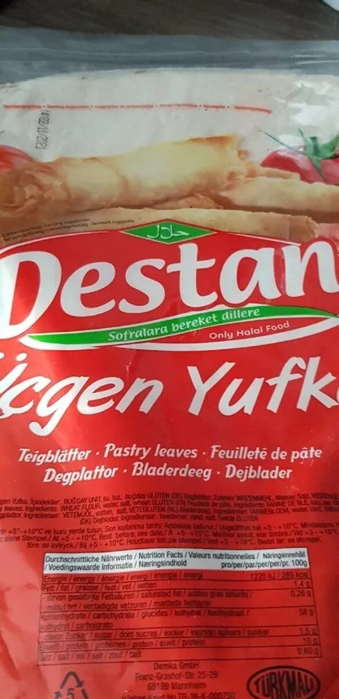 Uçgen Yufka