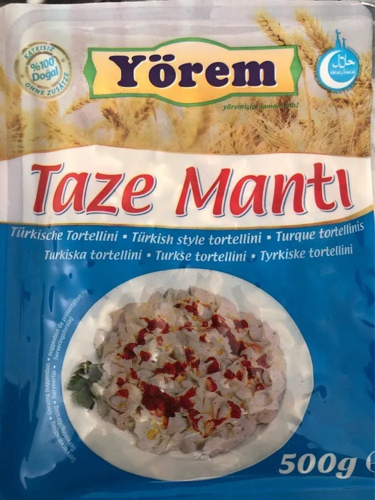 Yörem taze manti