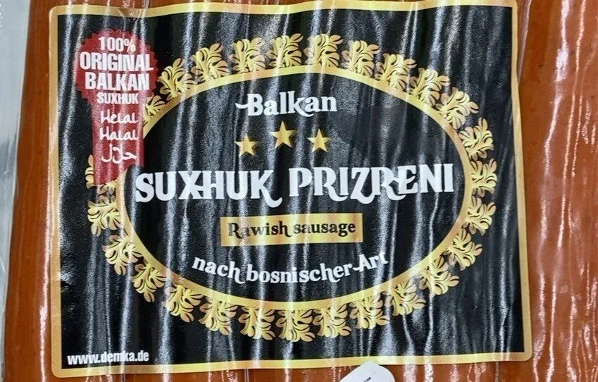 Suxhuk prizreni 5 x 200g