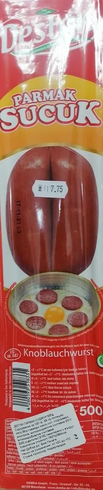 destan parmak sucuk