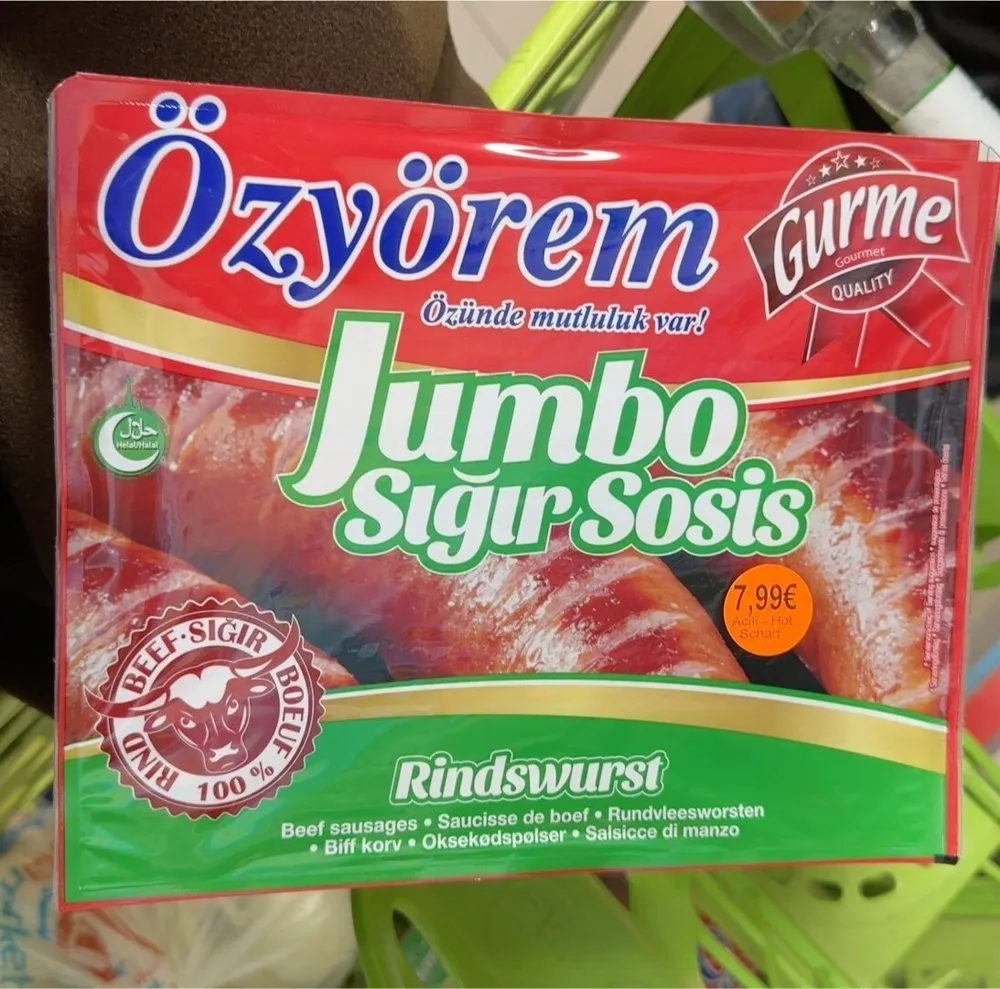 Jumbo Sığır Sosis