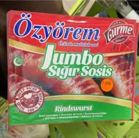 Jumbo Sığır Sosis