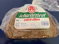 Schwarzbrot extra dünn