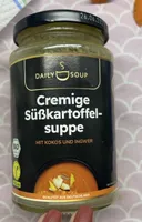 Cremige Süßkartoffel-Suppe