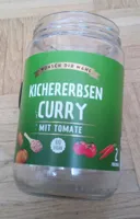 Kichererbsen-Curry mit Tomate