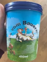 Eis vom Bauerhof Vanille