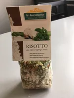 Risotto aux cepes et asperges vertes