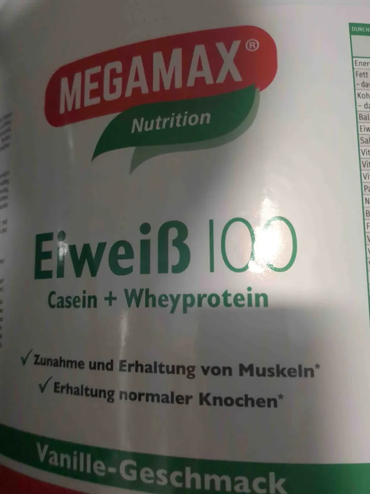 Eiweiß 100 MegaMax Vanille
