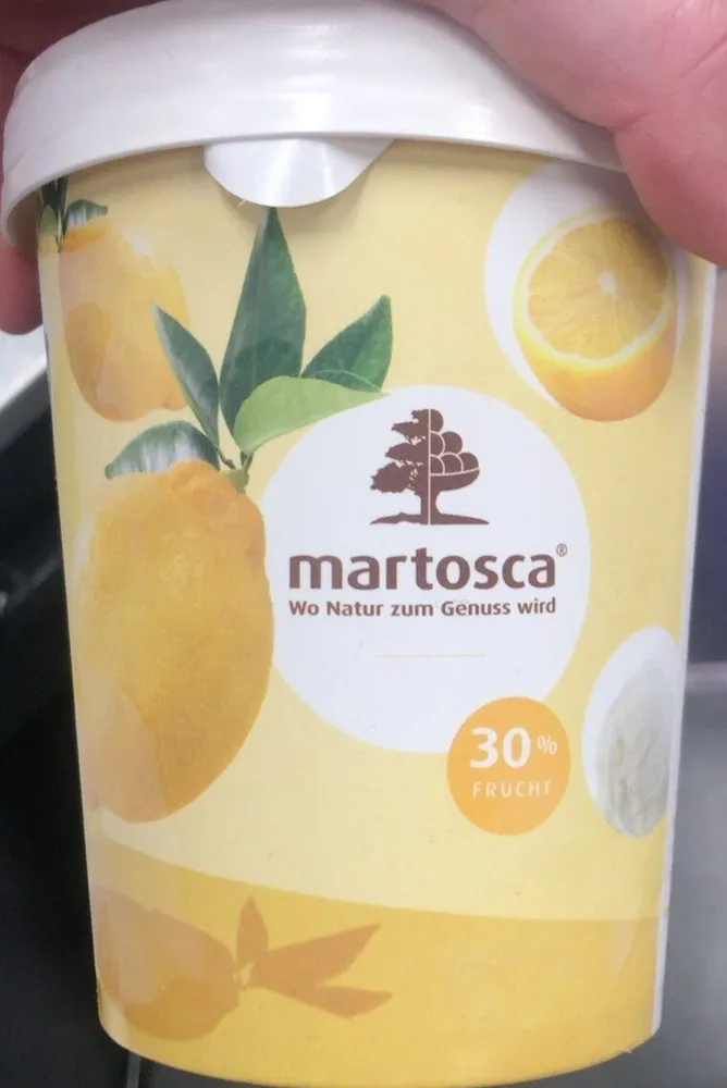 Zitronensorbet