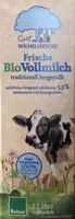 Frische Bio Vollmilch