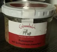 Putensülze mit Schweineschwarten