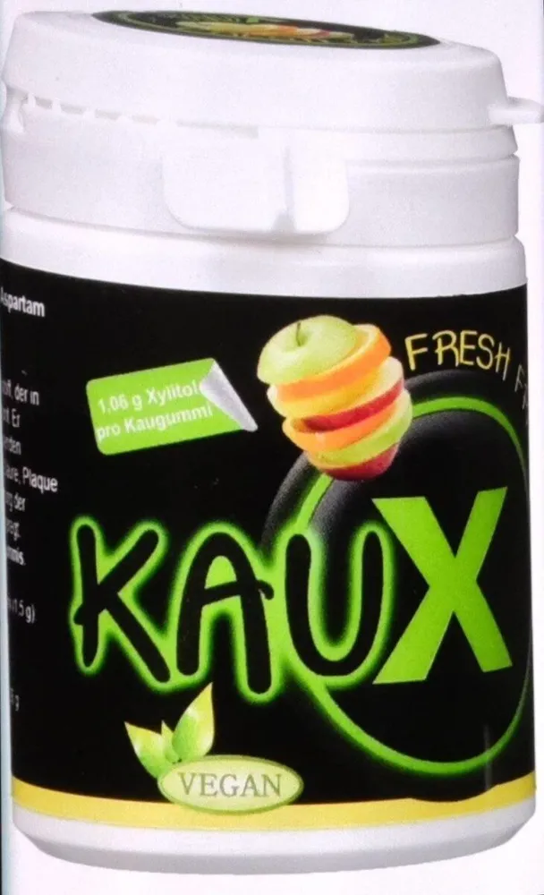 Dental care fresh fruit gum