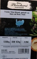 Frischer Puten-Gulasch